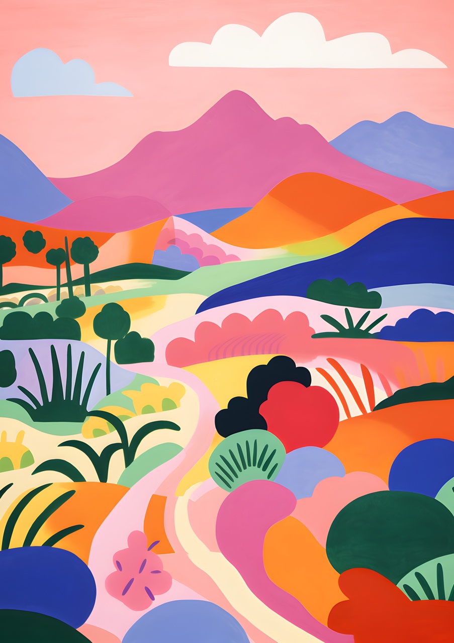 Tablou Canvas: Simfonia Peisajului Visător - Thumbnail 2