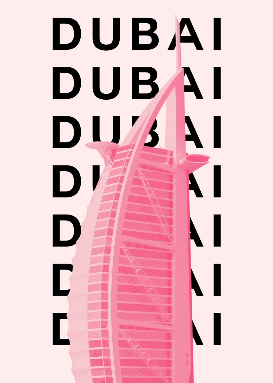 Tablou Canvas: Peisajul viselor din Dubai - Thumbnail 2