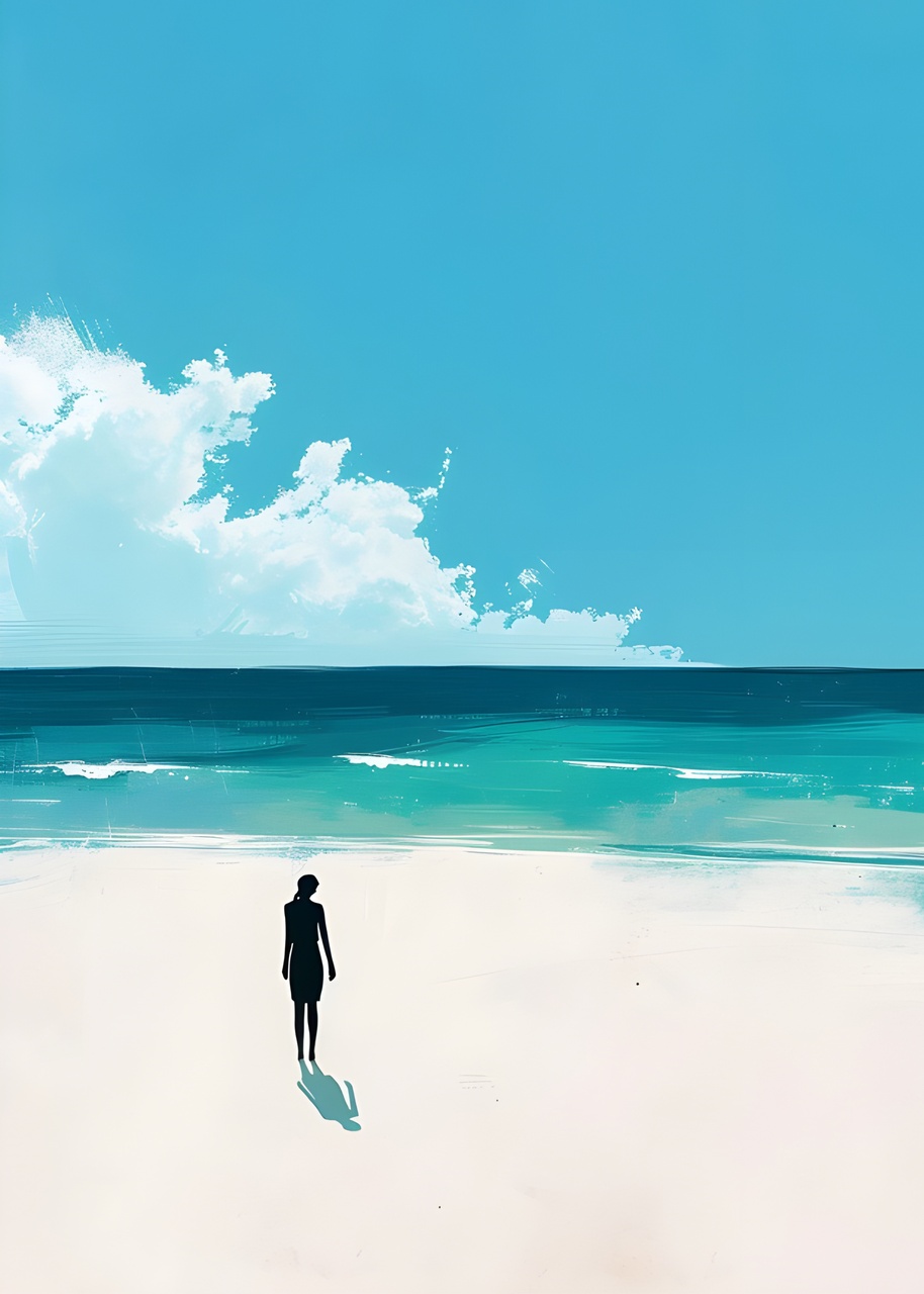 Tablou Canvas: Îmbrățișând Orizontul - Thumbnail 2