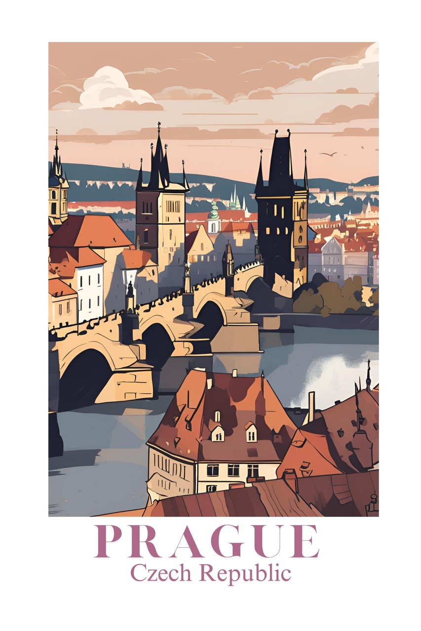 Tablou Canvas: Praga încântătoare - Thumbnail 2