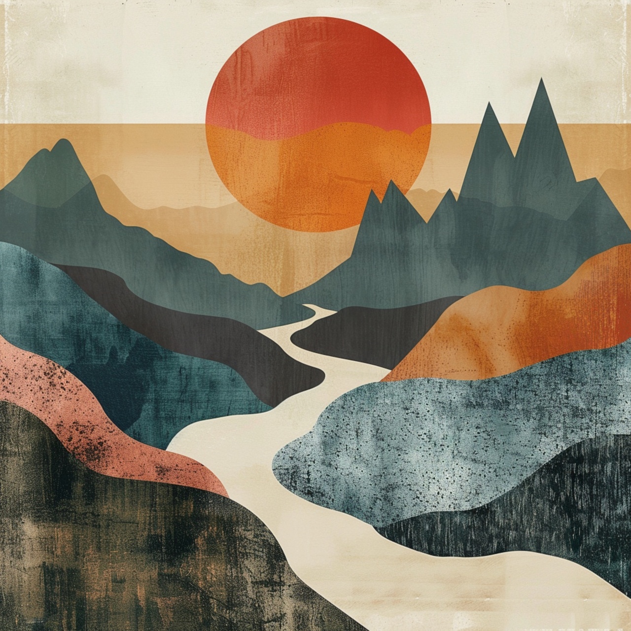 Tablou Canvas: Amurg Etern - Thumbnail 2