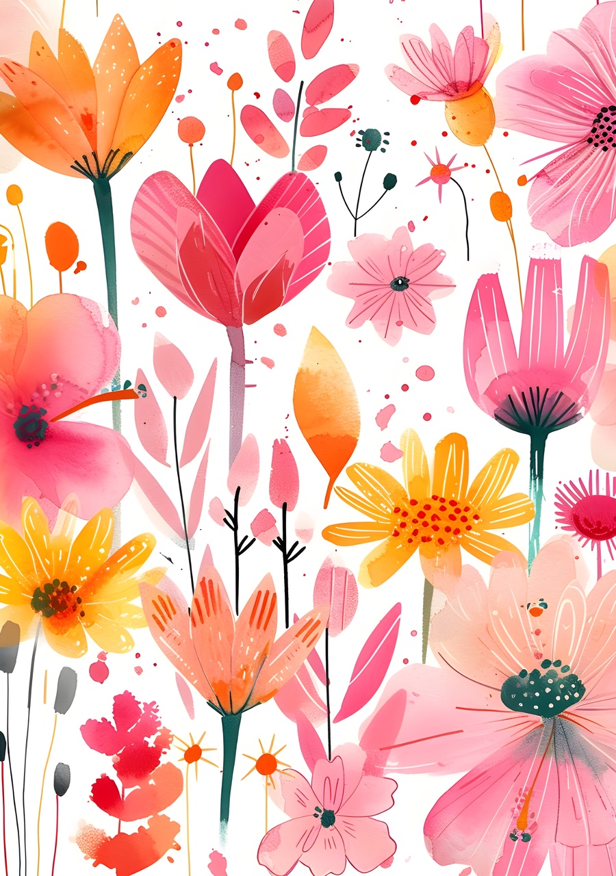 Tablou Canvas: Simfonia Florală - Thumbnail 2