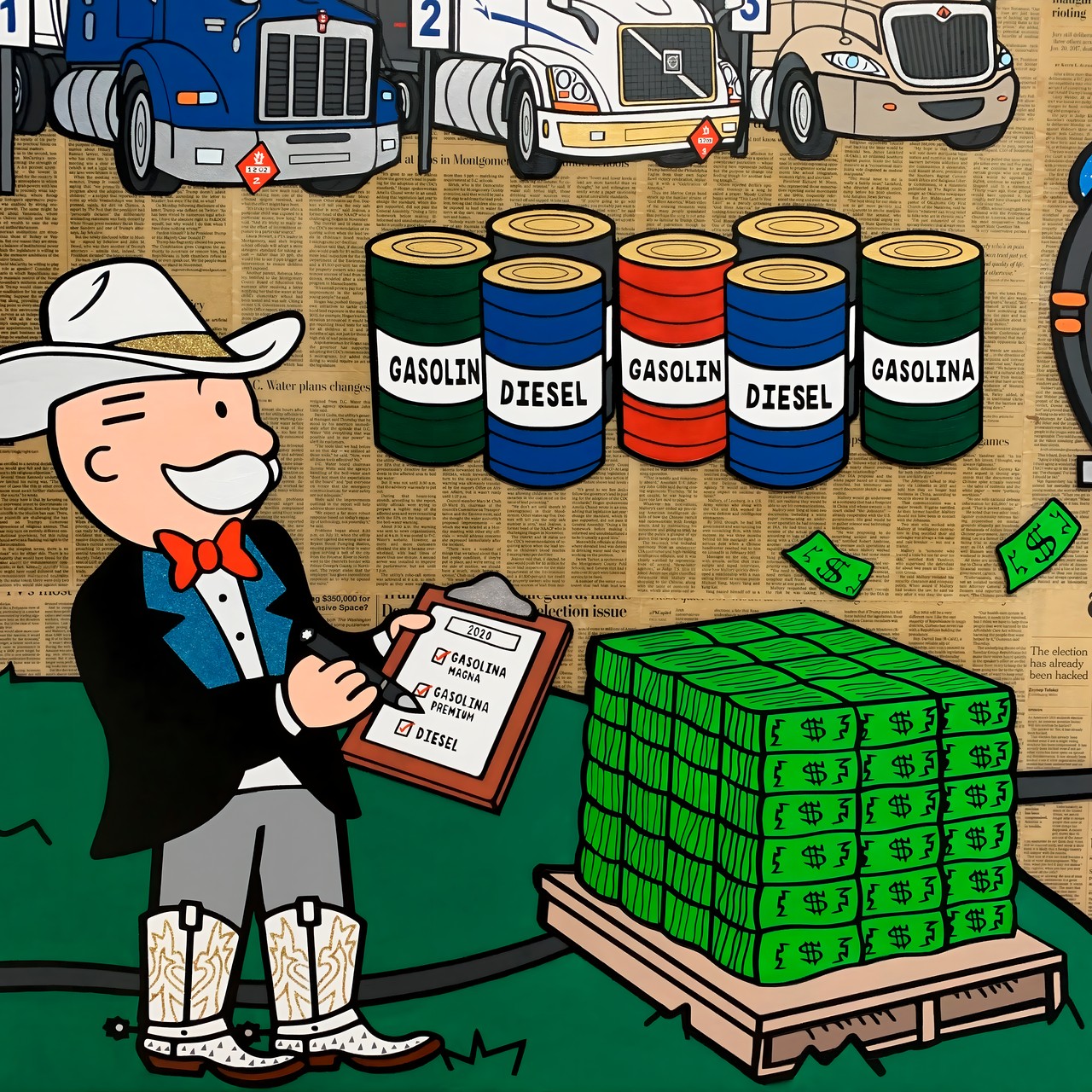 Tablou Canvas: Combustibilul Norocului - Thumbnail 2