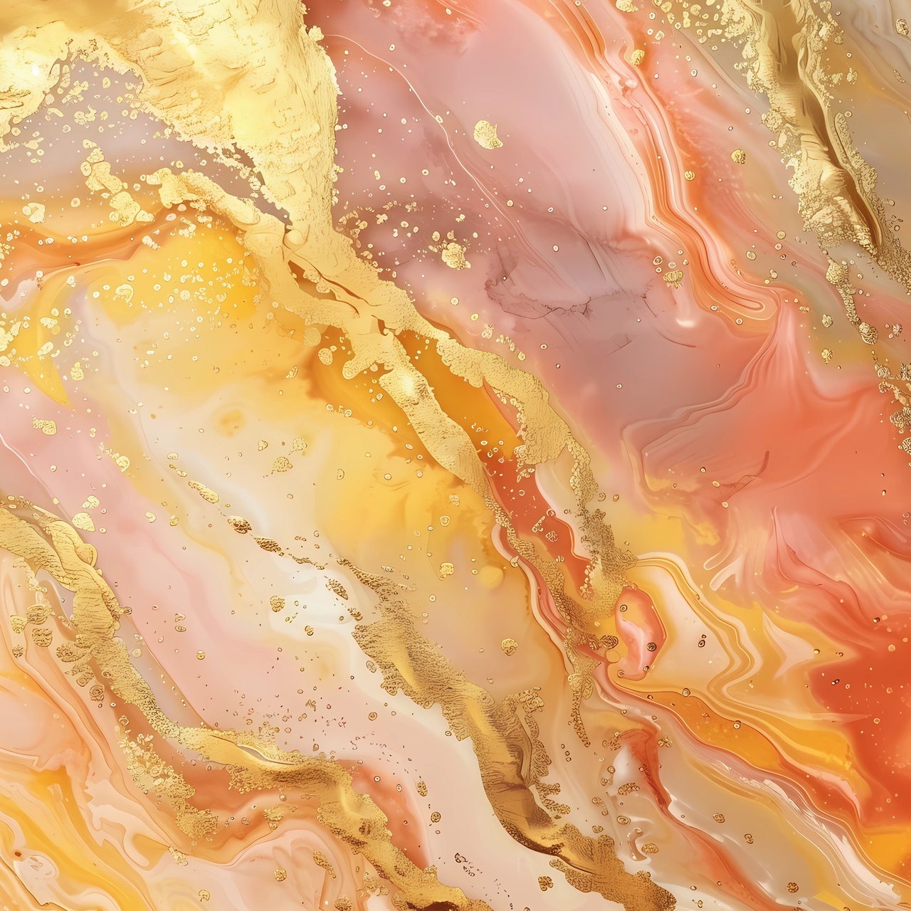 Tablou Canvas: Peisaj de Vis Aurit - Thumbnail 2