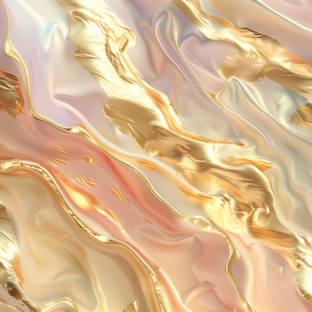 Tablou Canvas: Valuri de Aur ale Seninătății (1) - Thumbnail 2