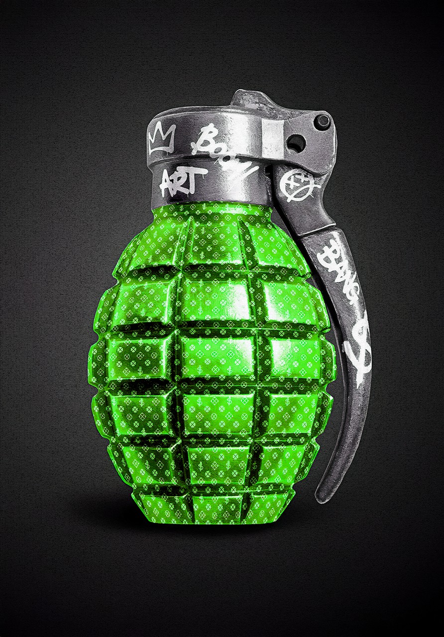 Tablou Canvas: Grenadă Graffiti - Thumbnail 2