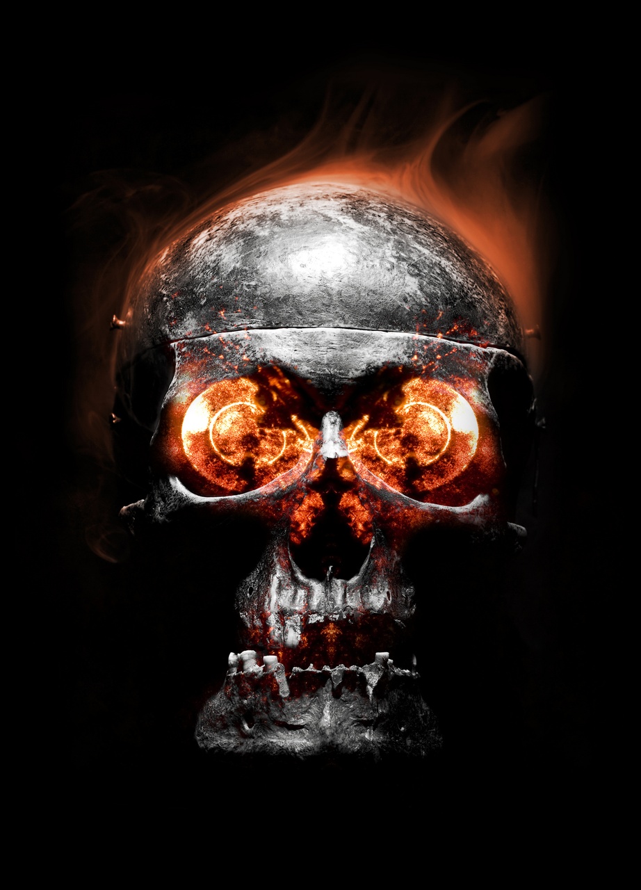 Tablou canvas: Tablou pe pânză: Craniu din Infern - Thumbnail 2