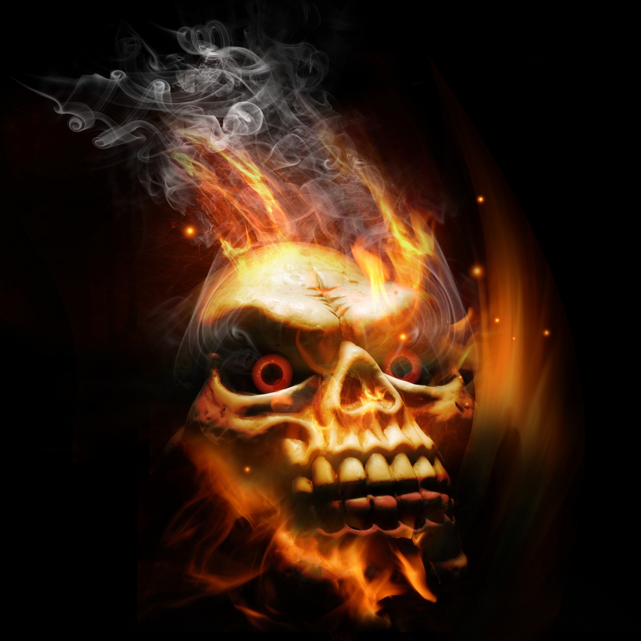 Tablou Canvas: Simfonia Craniană a Infernului - Thumbnail 2