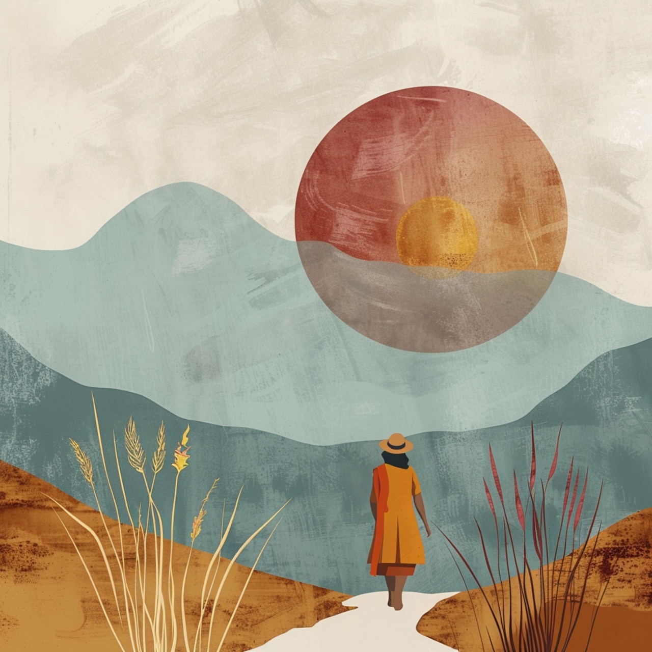 Tablou Canvas: Călătorie în Zori - Thumbnail 2