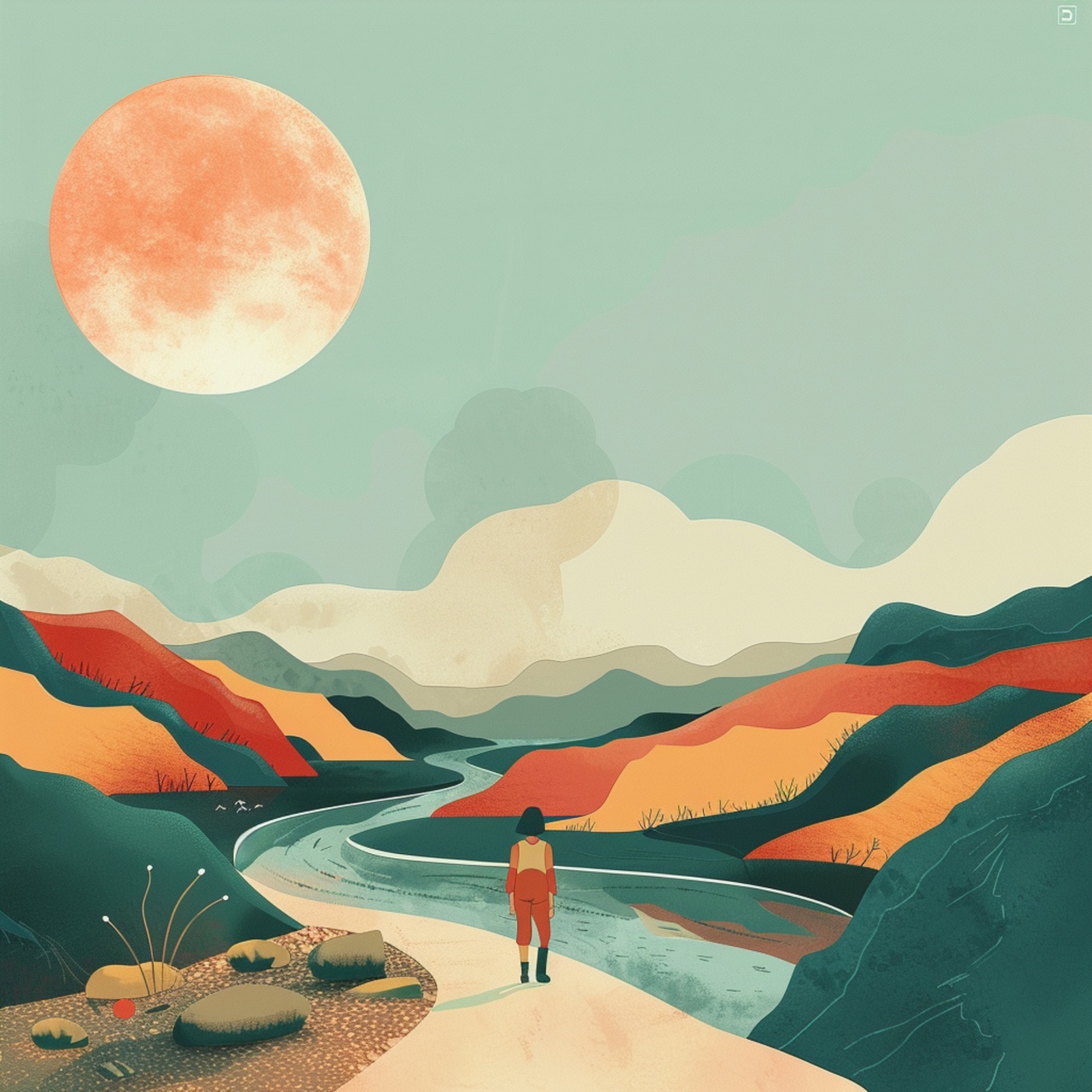 Tablou Canvas: Călătorie sub Soare - Thumbnail 2