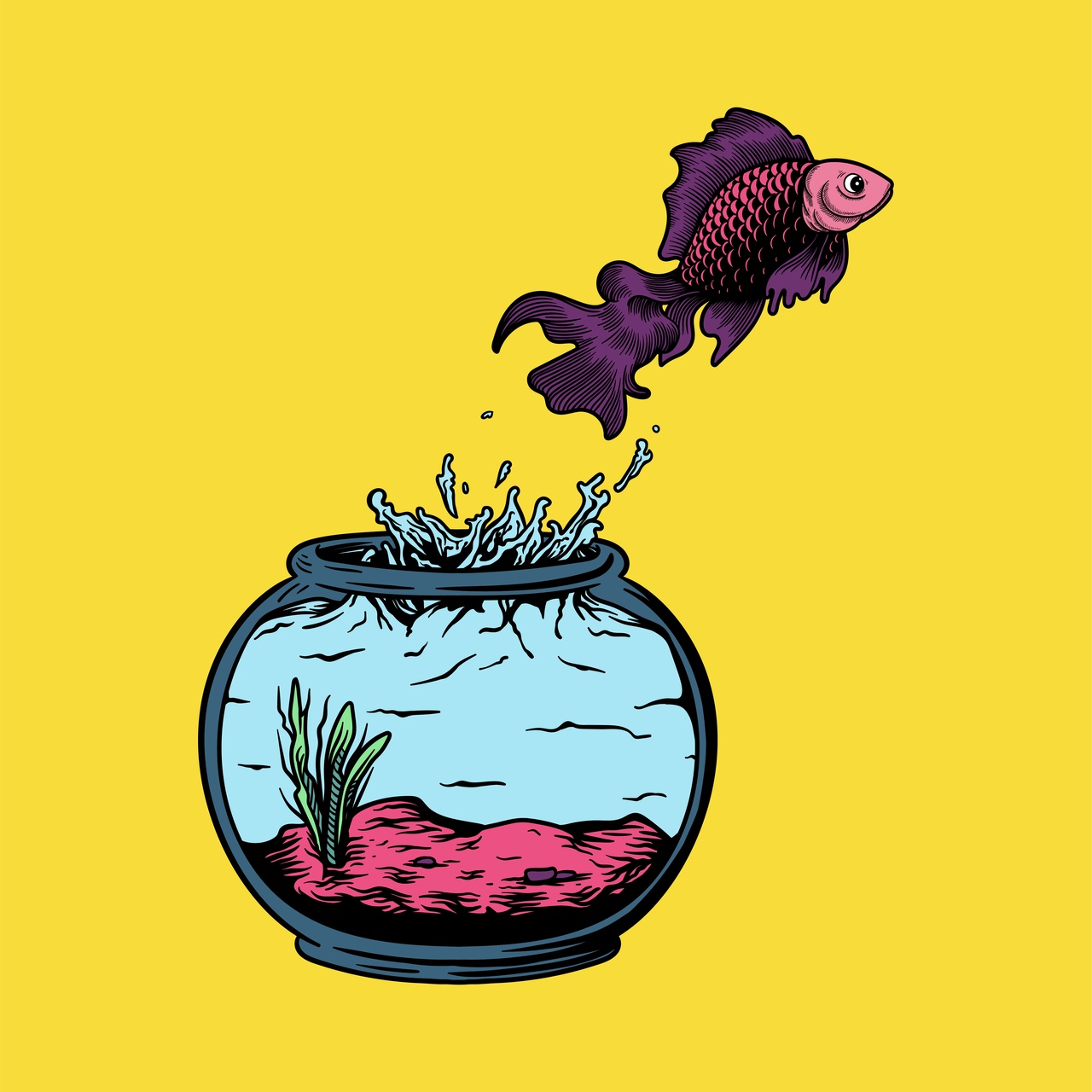 Tablou Canvas: Săritura Libertății (1) - Thumbnail 2