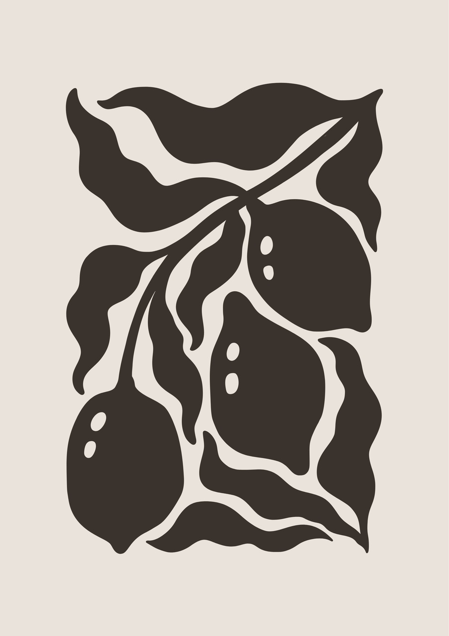 Tablou Canvas: Lemon Noir - Thumbnail 2