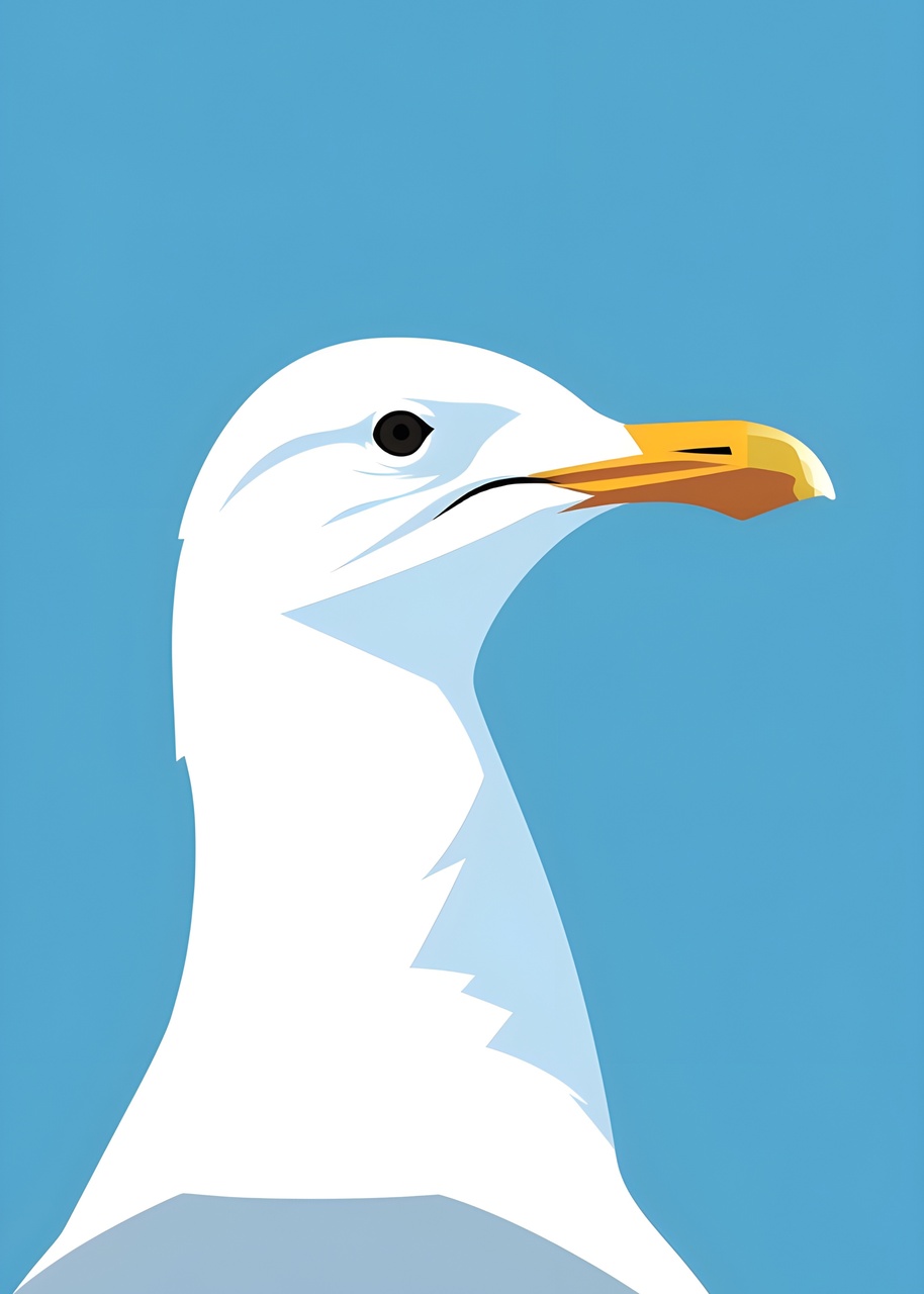 Tablou Canvas: Pescărușul Majestic - Thumbnail 2