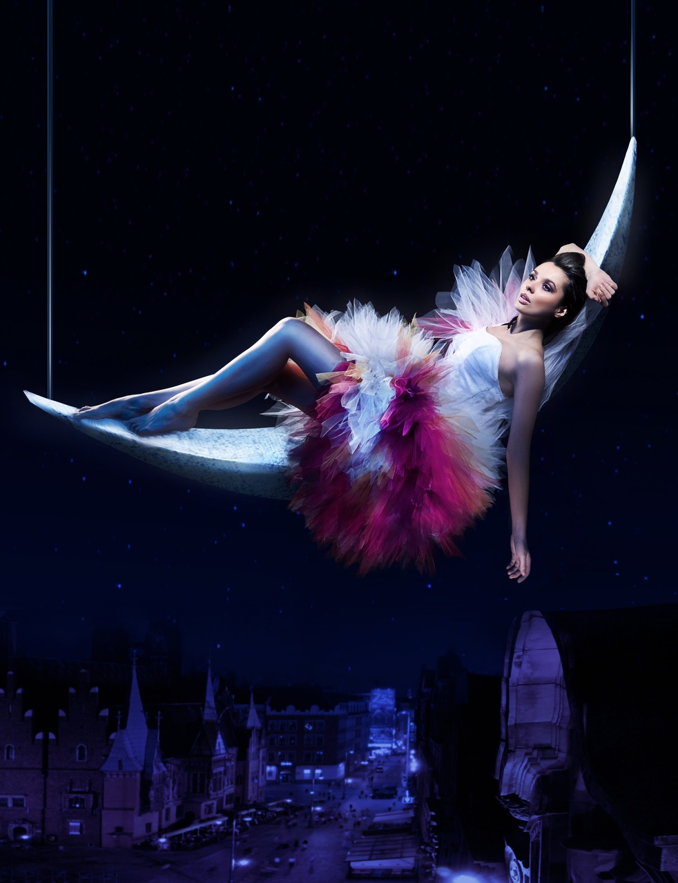 Tablou Canvas: Vis în lumina lunii (1) - Thumbnail 2