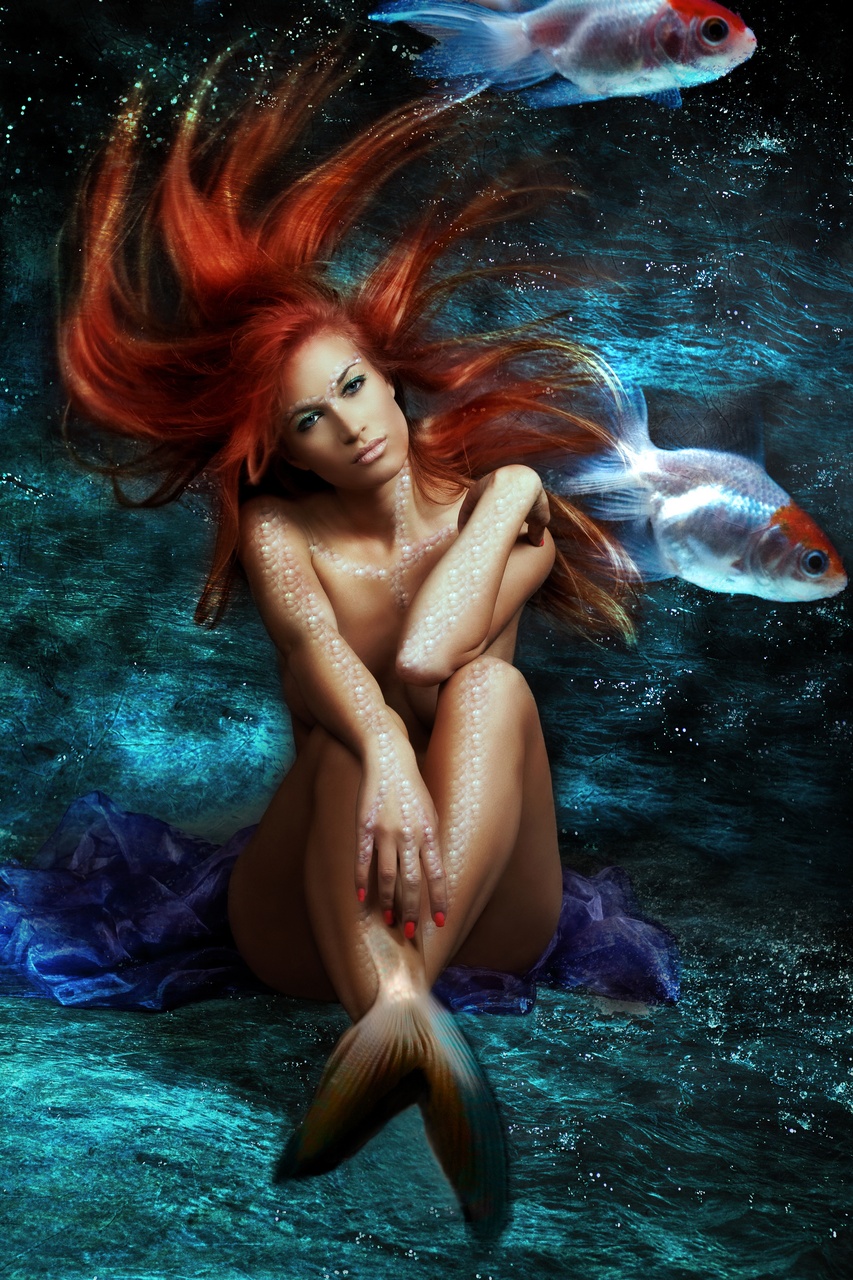 Tablou Canvas: Muza Oceanului Misterios - Thumbnail 2