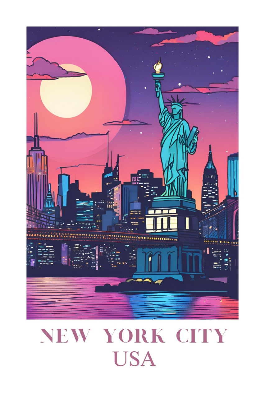 Tablou Canvas: Vise Neon din New York - Thumbnail 2