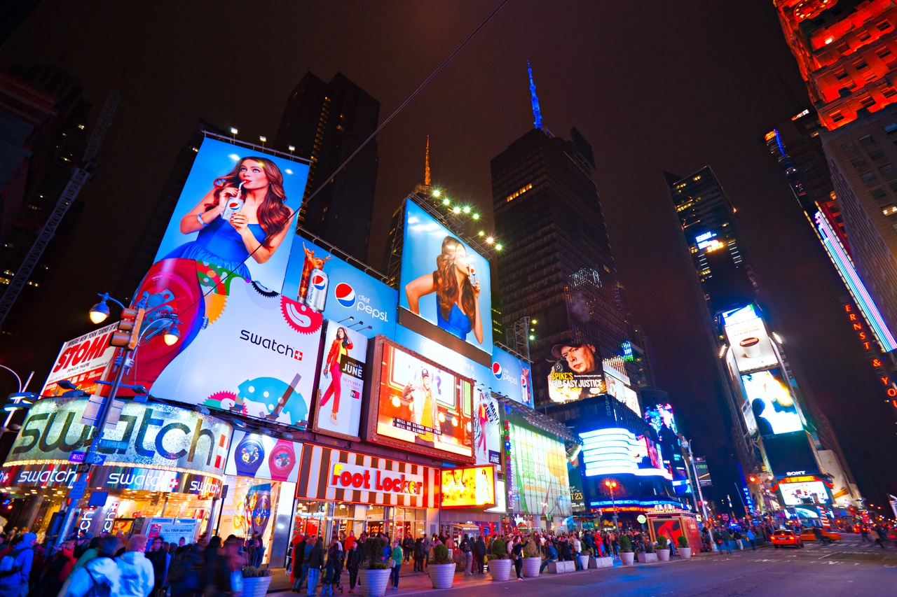 Tablou Canvas: Vise Neon: Times Square - Thumbnail 2