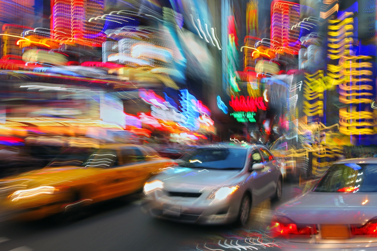 Tablou Canvas: Furtună Neon - Thumbnail 2