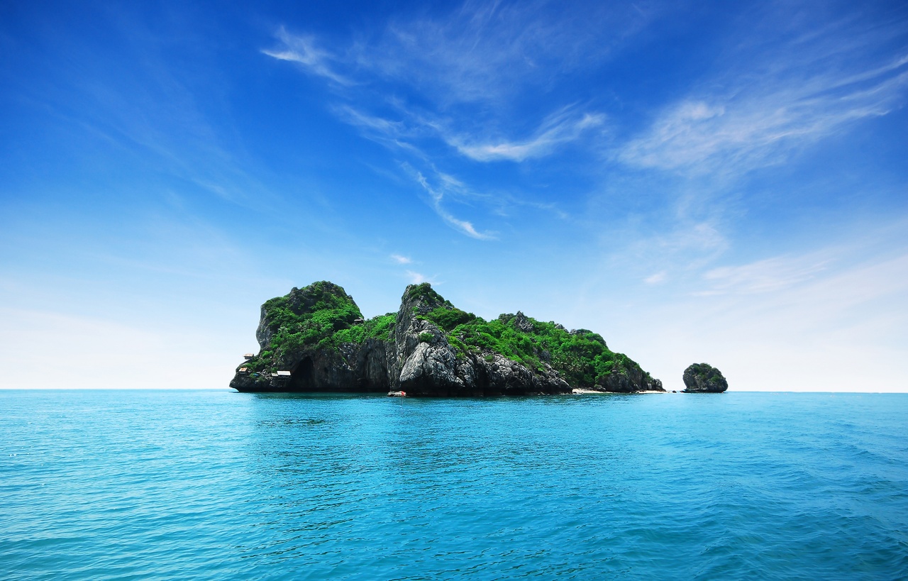 Tablou Canvas: Seninătatea Oceanului: Insula Ascunsă - Thumbnail 2