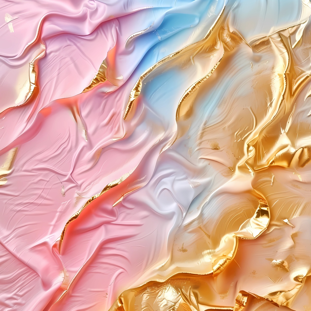 Tablou Canvas: Valuri Opulente - Thumbnail 2