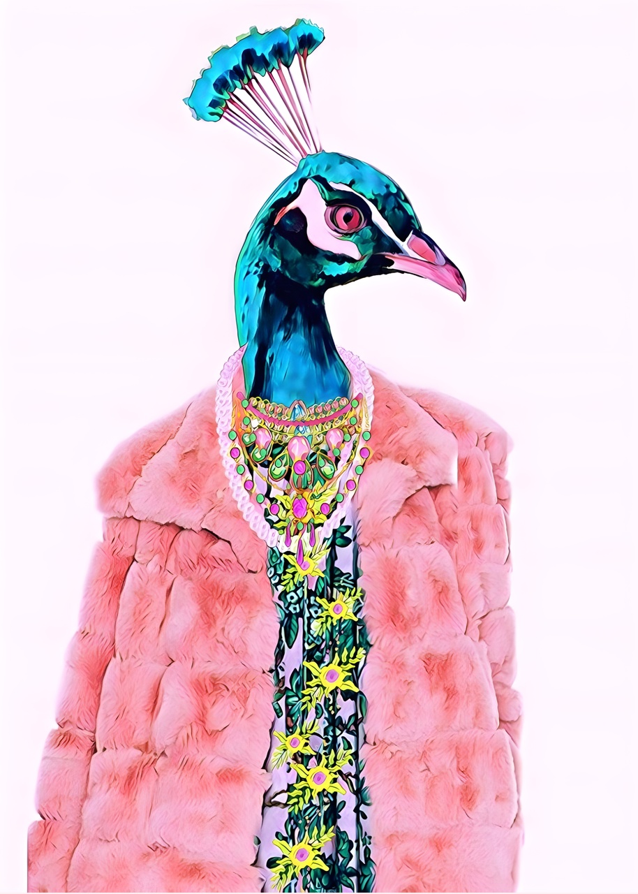 Tablou Canvas: Chic de Păun - Thumbnail 2