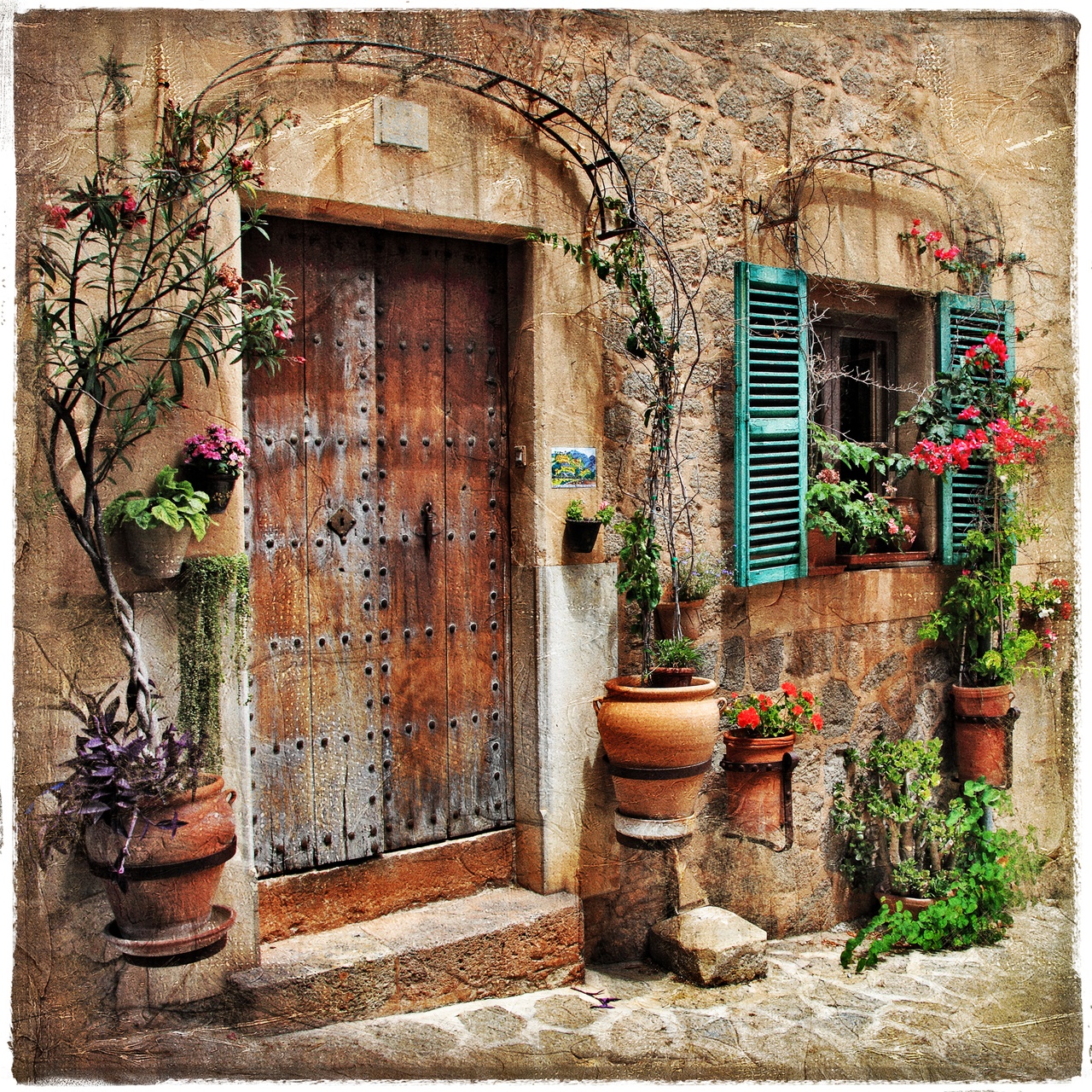 Tablou Canvas: Farmec Rustic - Thumbnail 2