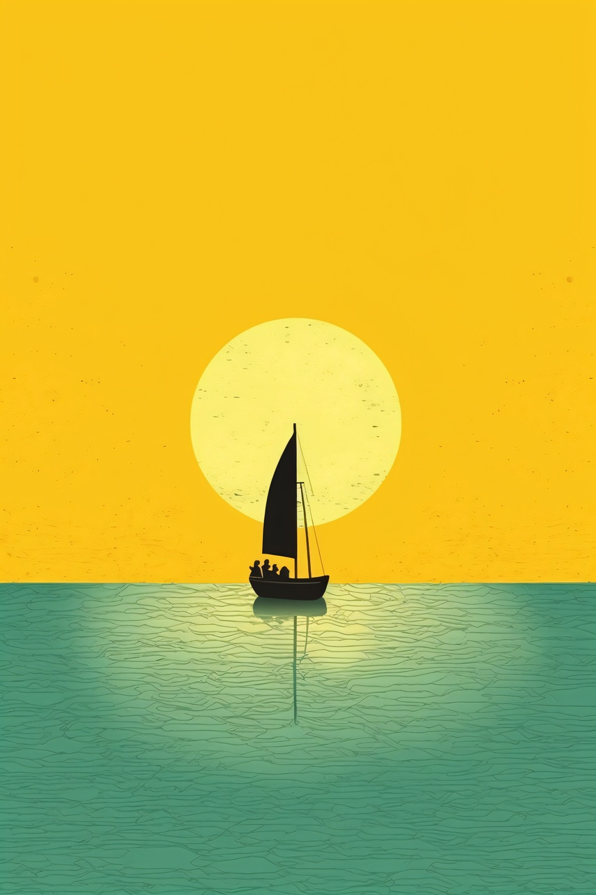 Tablou Canvas: Navighează către Seninătate - Thumbnail 2