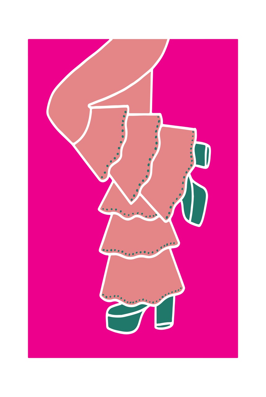 Tablou Canvas: Salsa Stiletto - Thumbnail 2