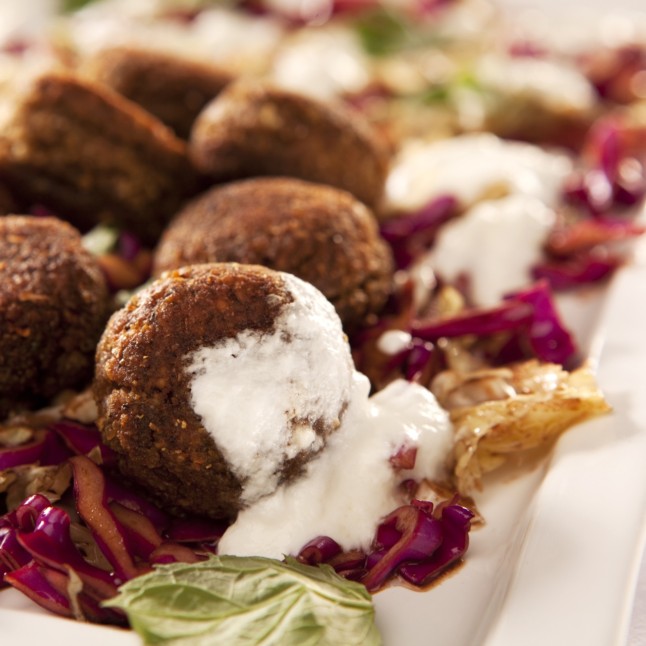 Tablou Canvas: Festin delicios de falafel - Thumbnail 2