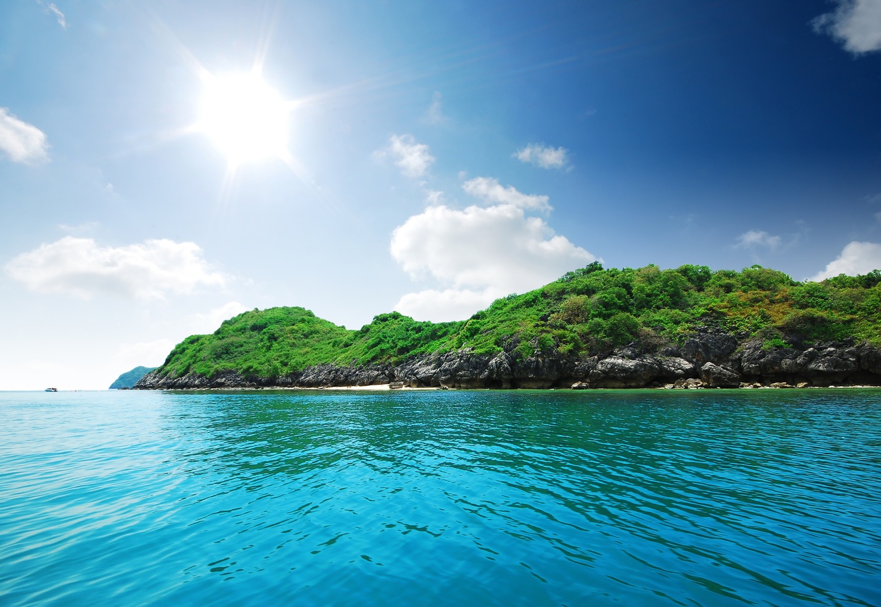 Tablou Canvas: Oază insulară liniștită - Thumbnail 2