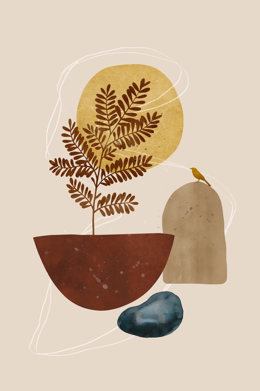 Tablou Canvas: Armonie Serenă a Naturii - Thumbnail 2