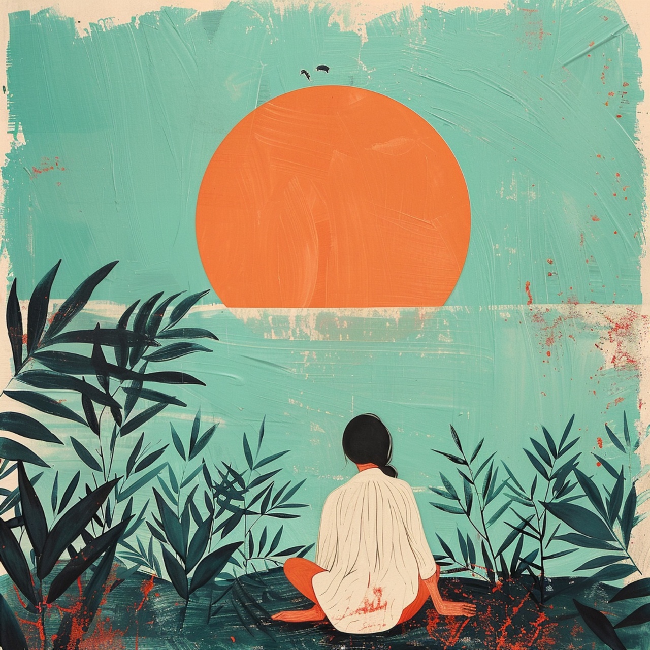 Tablou Canvas: Peisaj Seren de Soare - Thumbnail 2