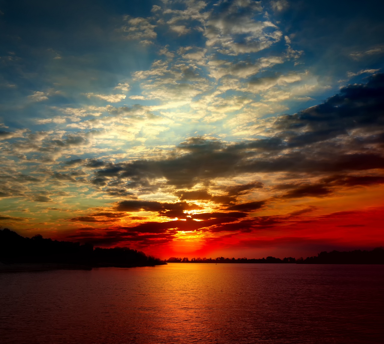 Tablou Canvas: Simfonia Sublimă a Apusului - Thumbnail 2