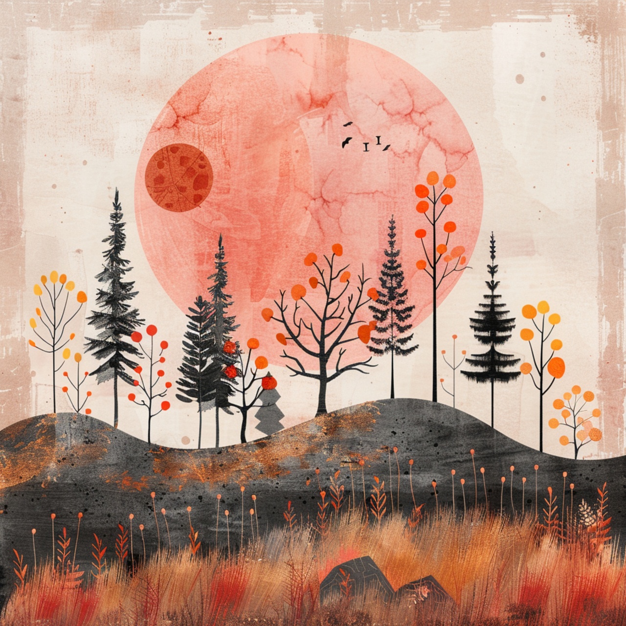 Tablou Canvas: Șoapte de la apus - Thumbnail 2