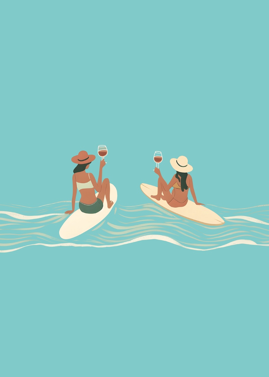 Tablou Canvas: Serenitate pe valuri & Sipet de liniște - Thumbnail 2