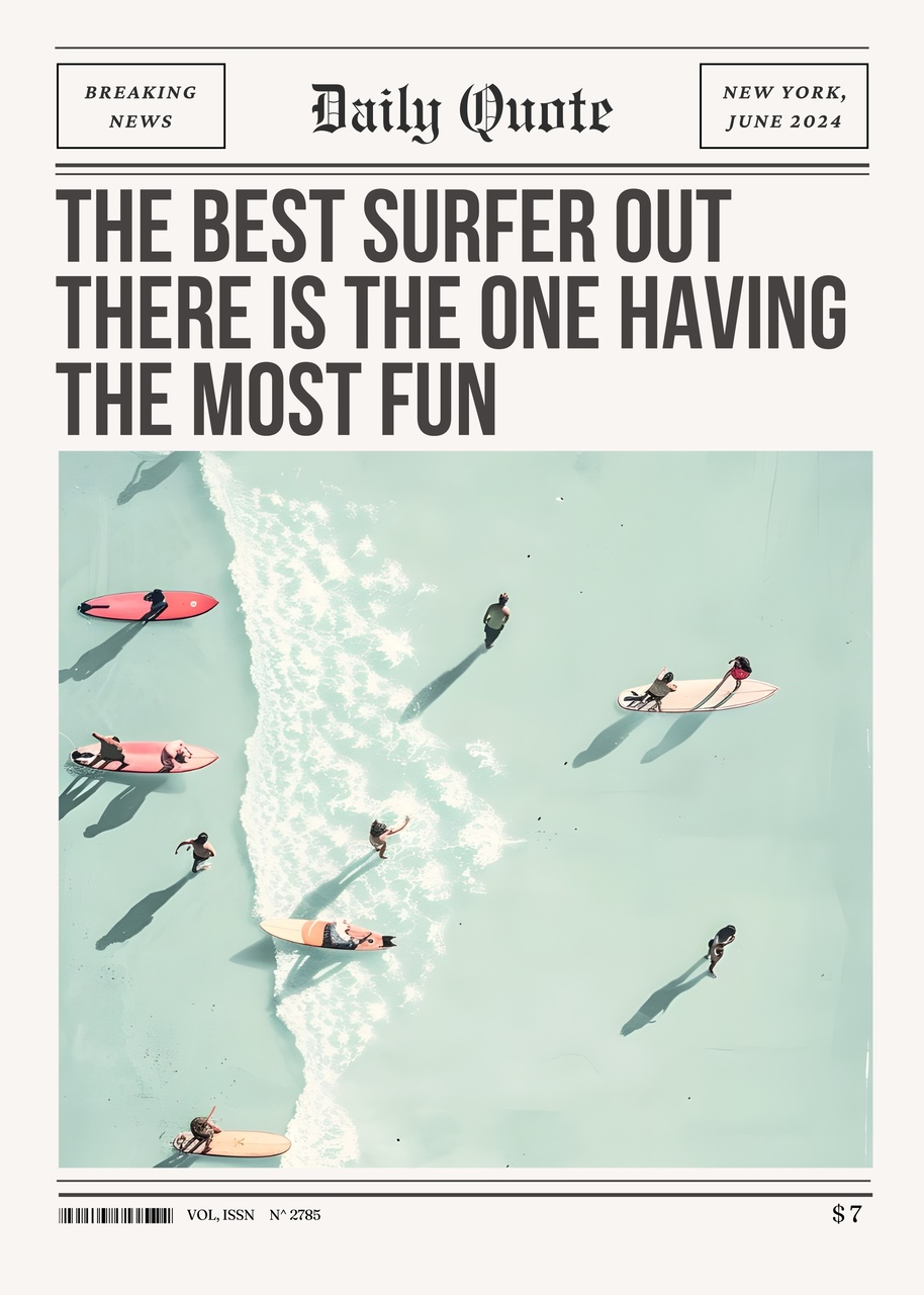 Tablou Canvas: Serenitate în timpul surfării - Thumbnail 2