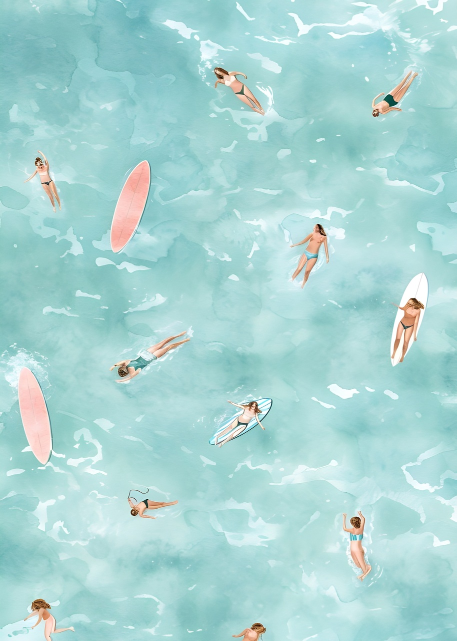 Tablou Canvas: Serenitate la surf. - Thumbnail 2