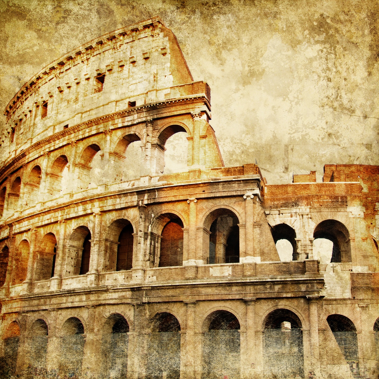 Tablou Canvas: Ecouri Atemporale: Colosseum - Thumbnail 2