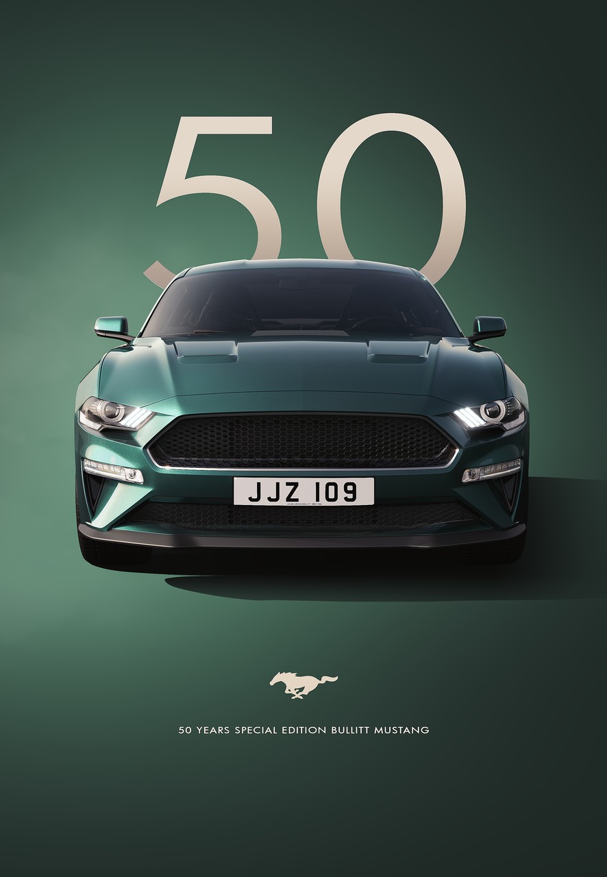 Tablou Canvas: Răgetul nemuritor: Ediția Mustang 50th - Thumbnail 2