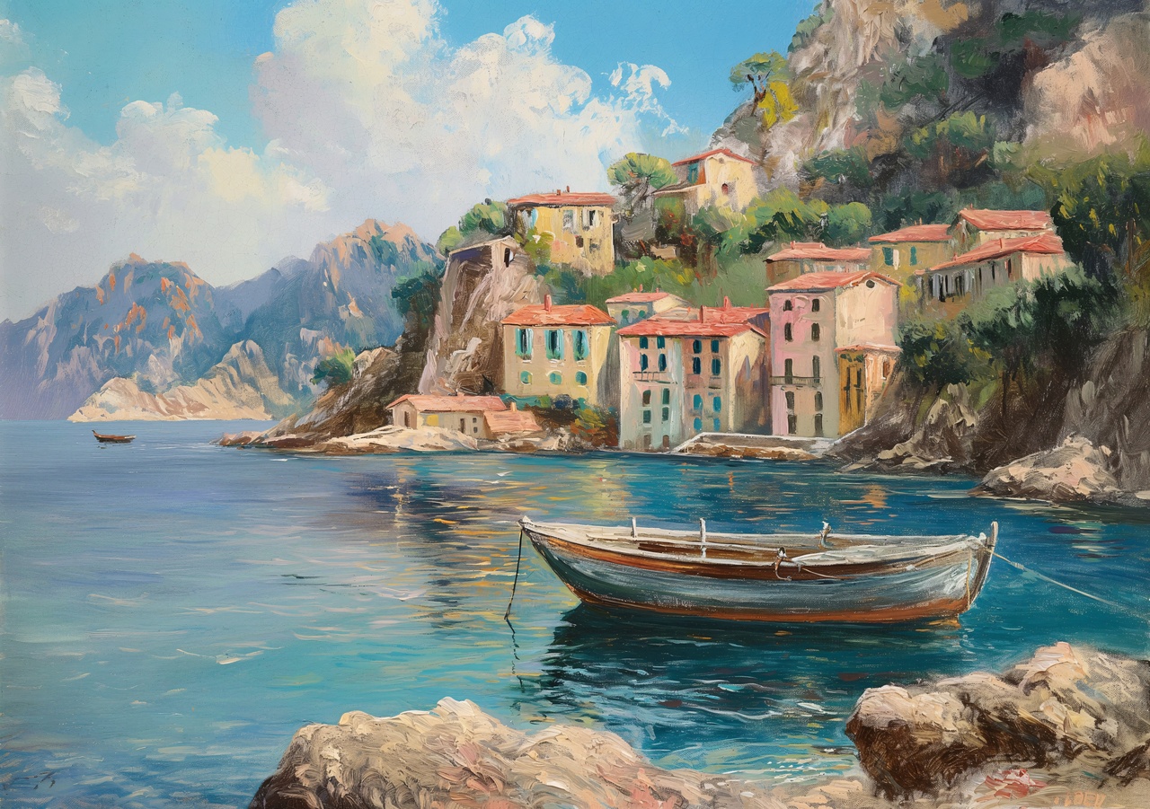 Tablou Canvas: Refugiu liniștit de pe coastă - Thumbnail 2