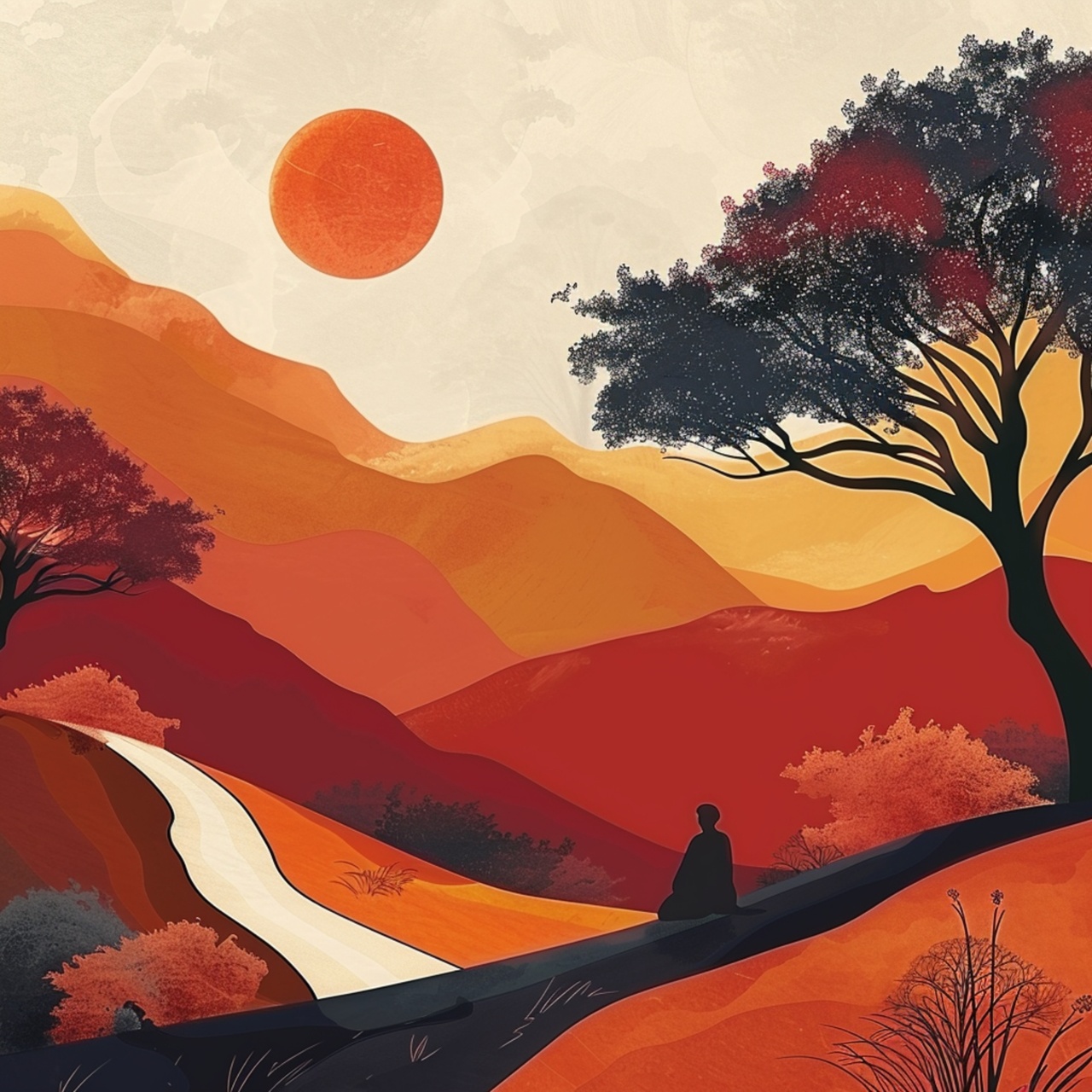 Tablou Canvas: Amurg Liniștit - Thumbnail 2