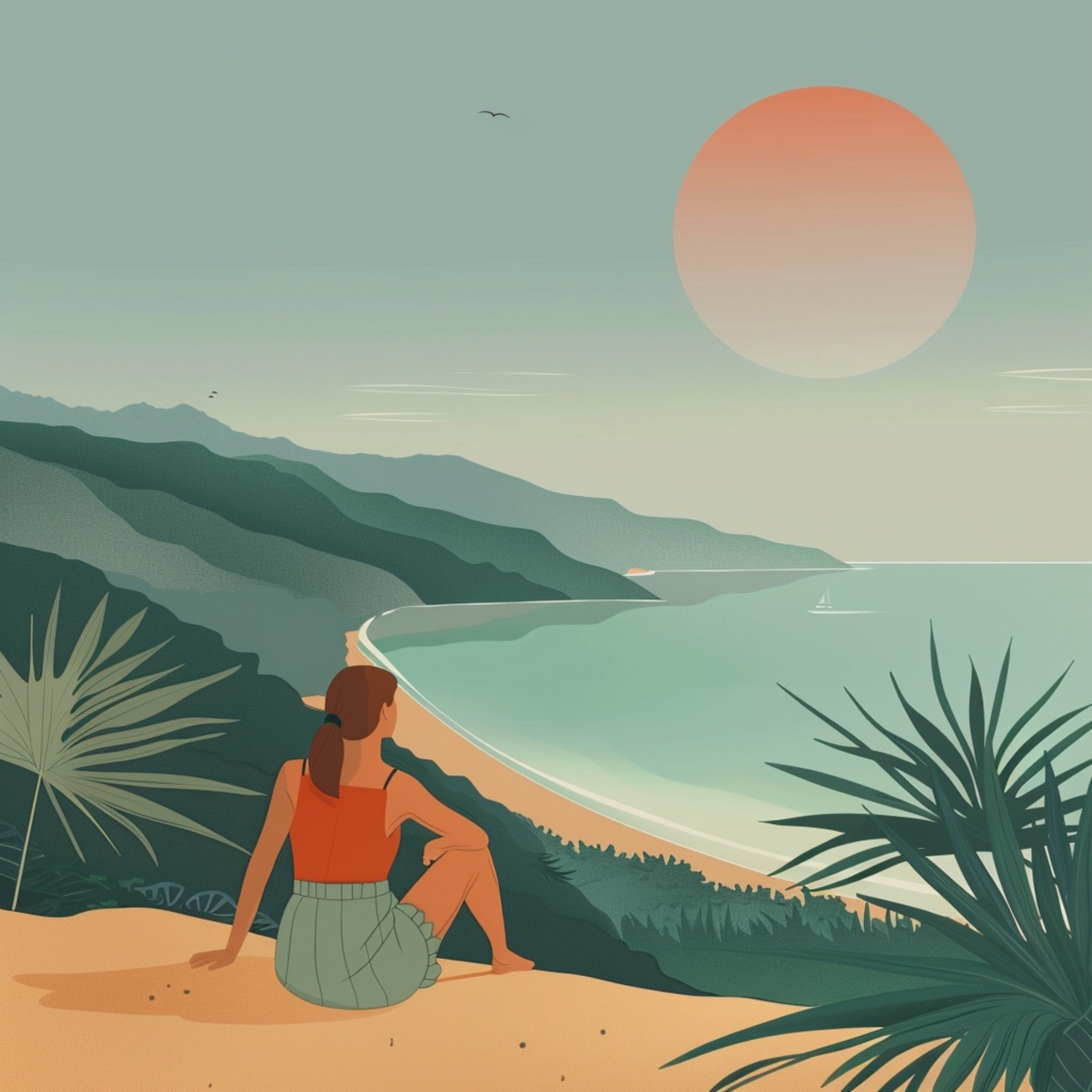 Tablou Canvas: Orizonturi liniștite - Thumbnail 2