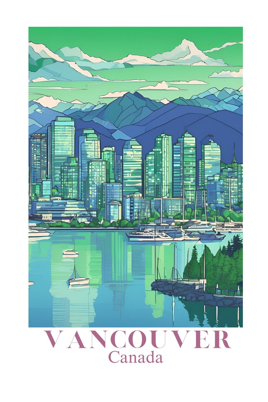 Tablou Canvas: Seninătatea din Vancouver - Thumbnail 2