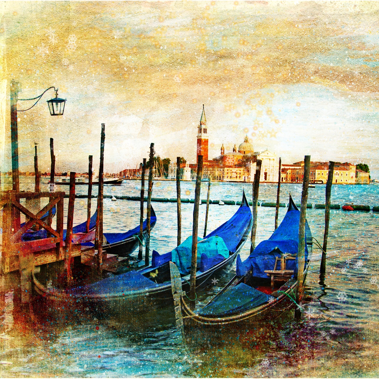 Tablou Canvas: Peisaj de vis venețian (1) - Thumbnail 2
