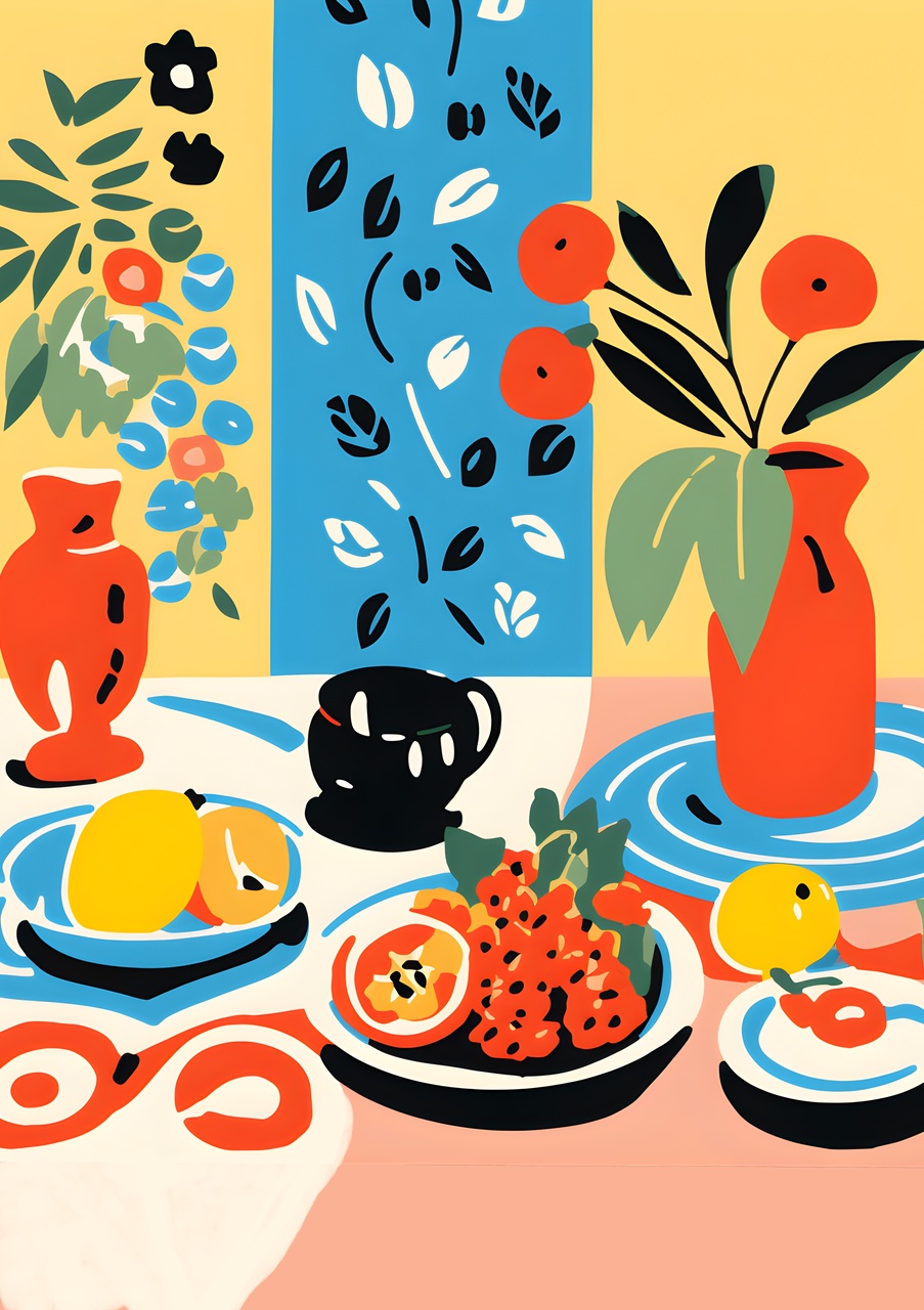 Tablou Canvas: Deliciu Matinal Vibrant - Thumbnail 2