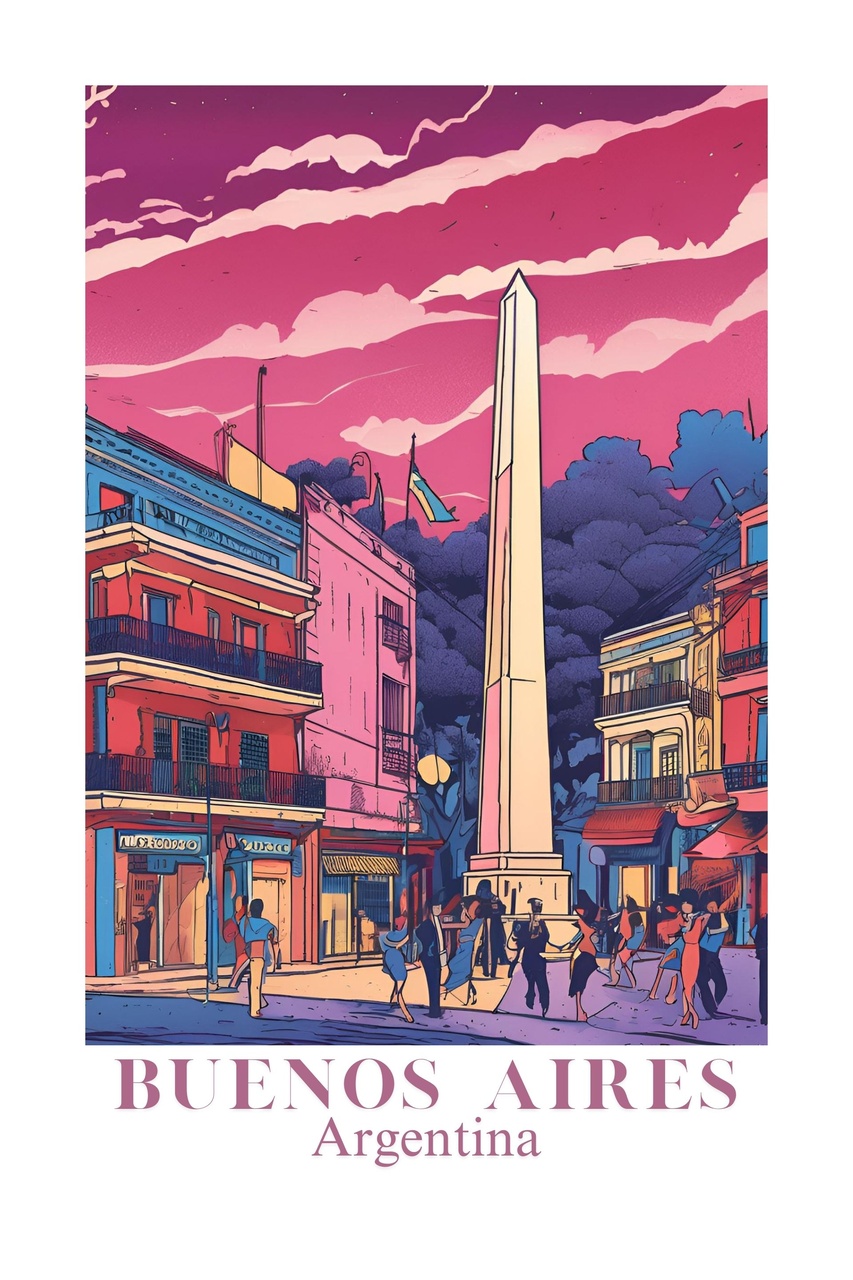 Tablou Canvas: Buenos Aires plin de viață - Thumbnail 2