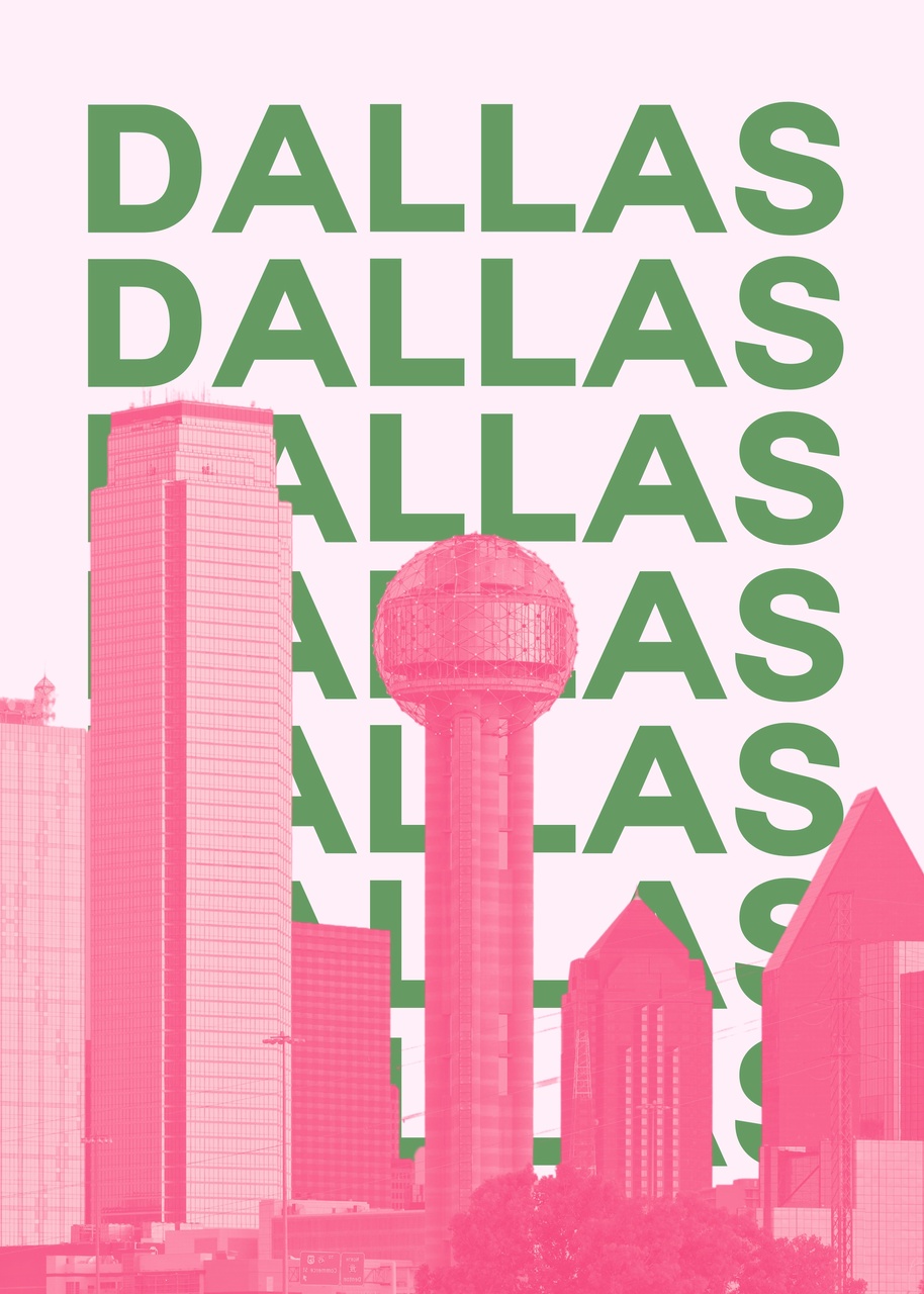 Tablou Canvas: Vise vibrante din Dallas - Thumbnail 2