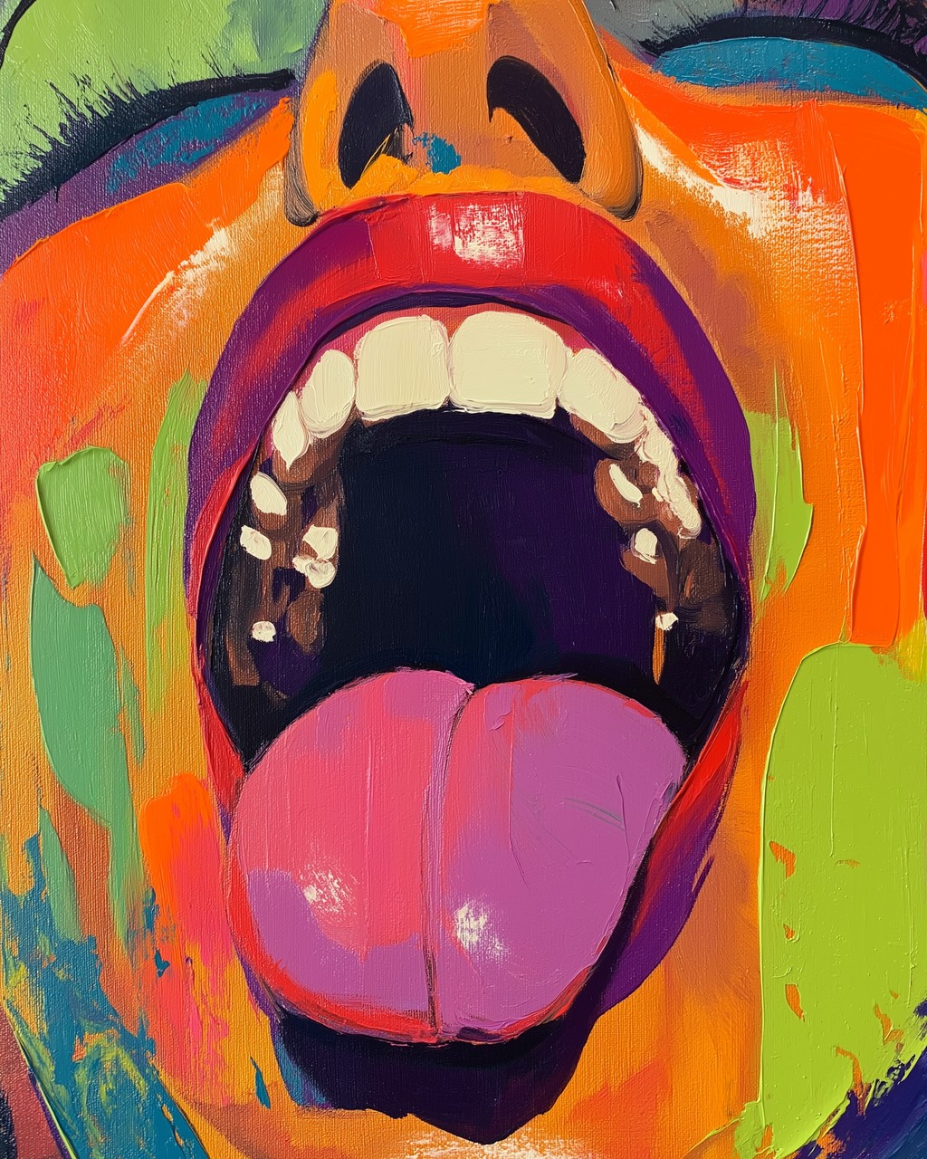 Tablou Canvas: Expresie Vibrantă - Thumbnail 2