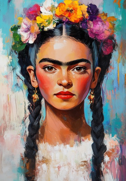 Tablou Canvas: Muza Vibrantă - Thumbnail 2