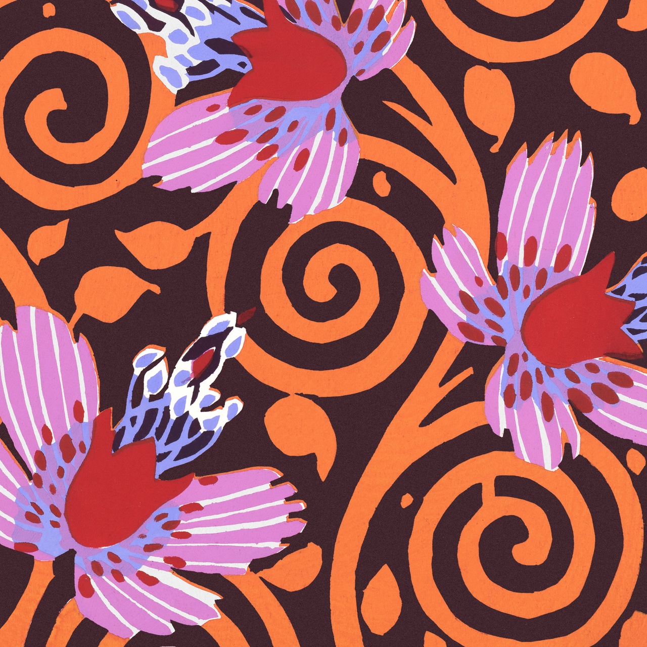 Tablou Canvas: Vârtejuri vibrante ale naturii - Thumbnail 2